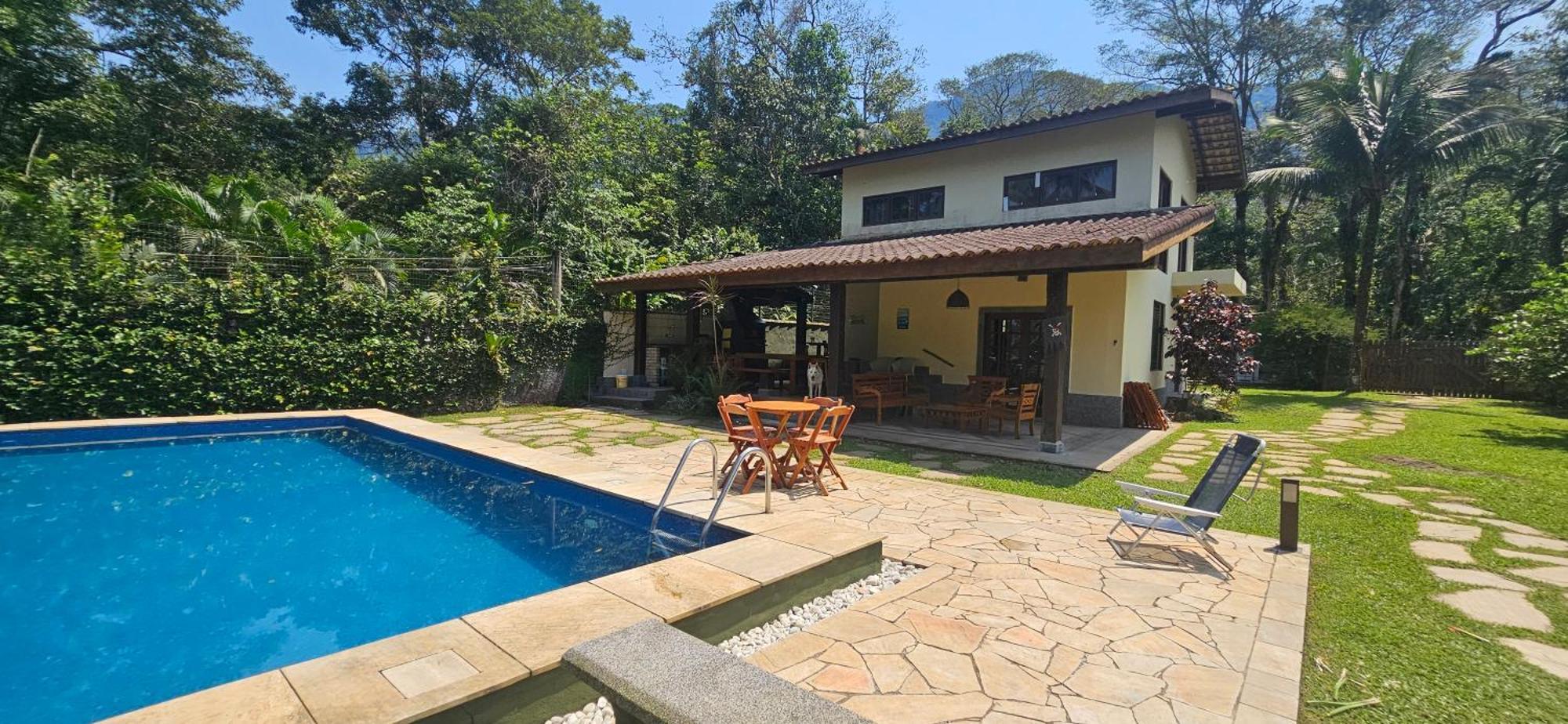 Casa Da Josie Em Maresias Com Piscina No Pe Da Mata Atlantica - 4 Quartos Exterior photo