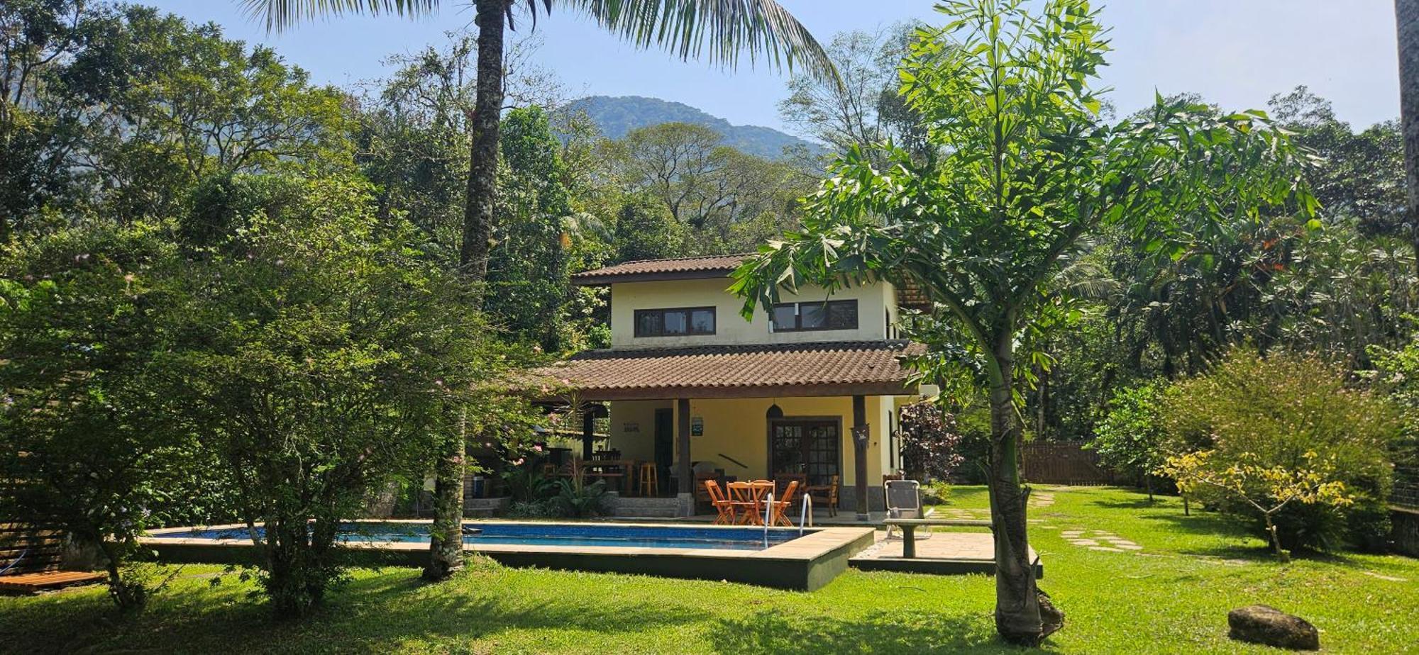 Casa Da Josie Em Maresias Com Piscina No Pe Da Mata Atlantica - 4 Quartos Exterior photo